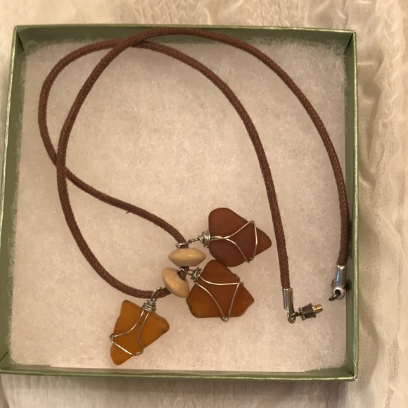 3/$15 Sea Glass Necklace - Picture 2 of 4